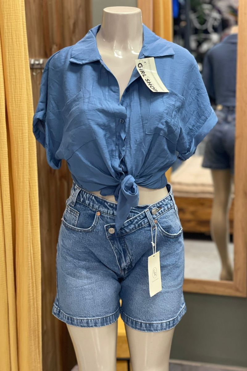 Short Vaquero Cruzado