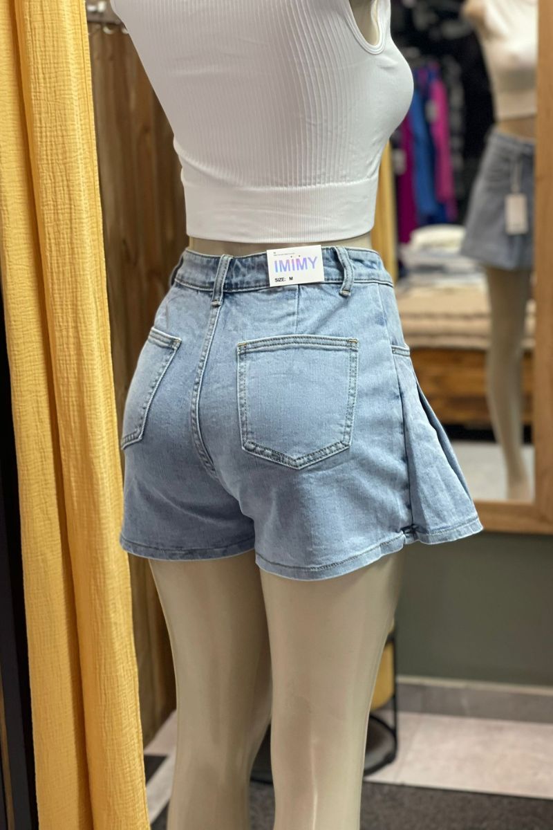 Falda pantalón vaquera