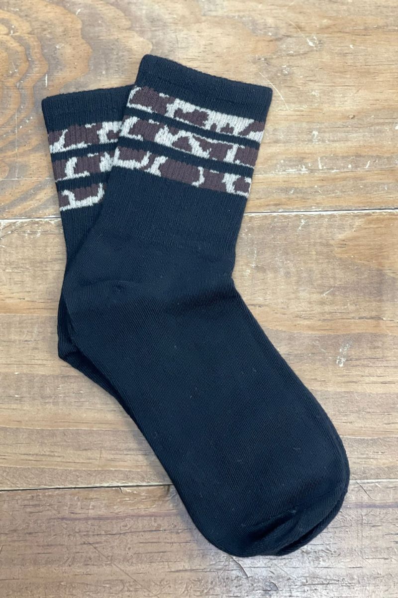 Calcetín Animal print