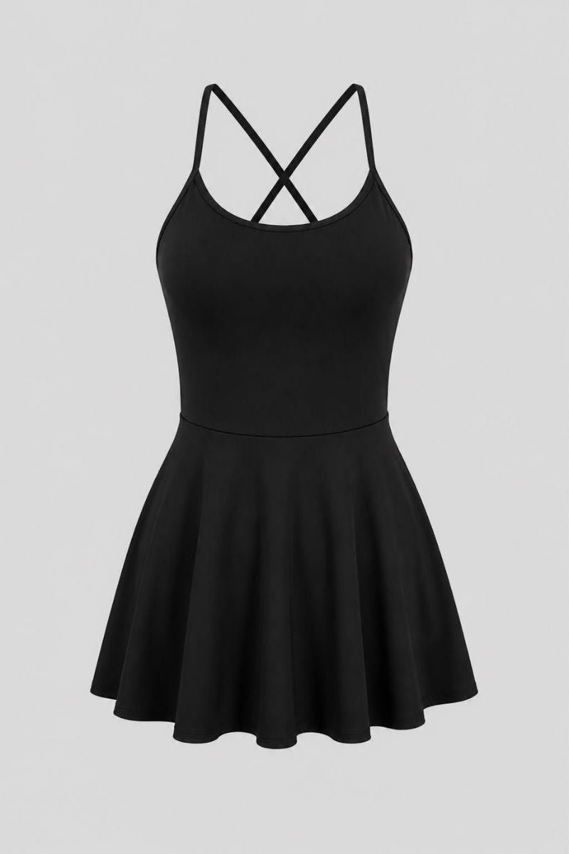 Vestido con pantalón Veronica - lycra