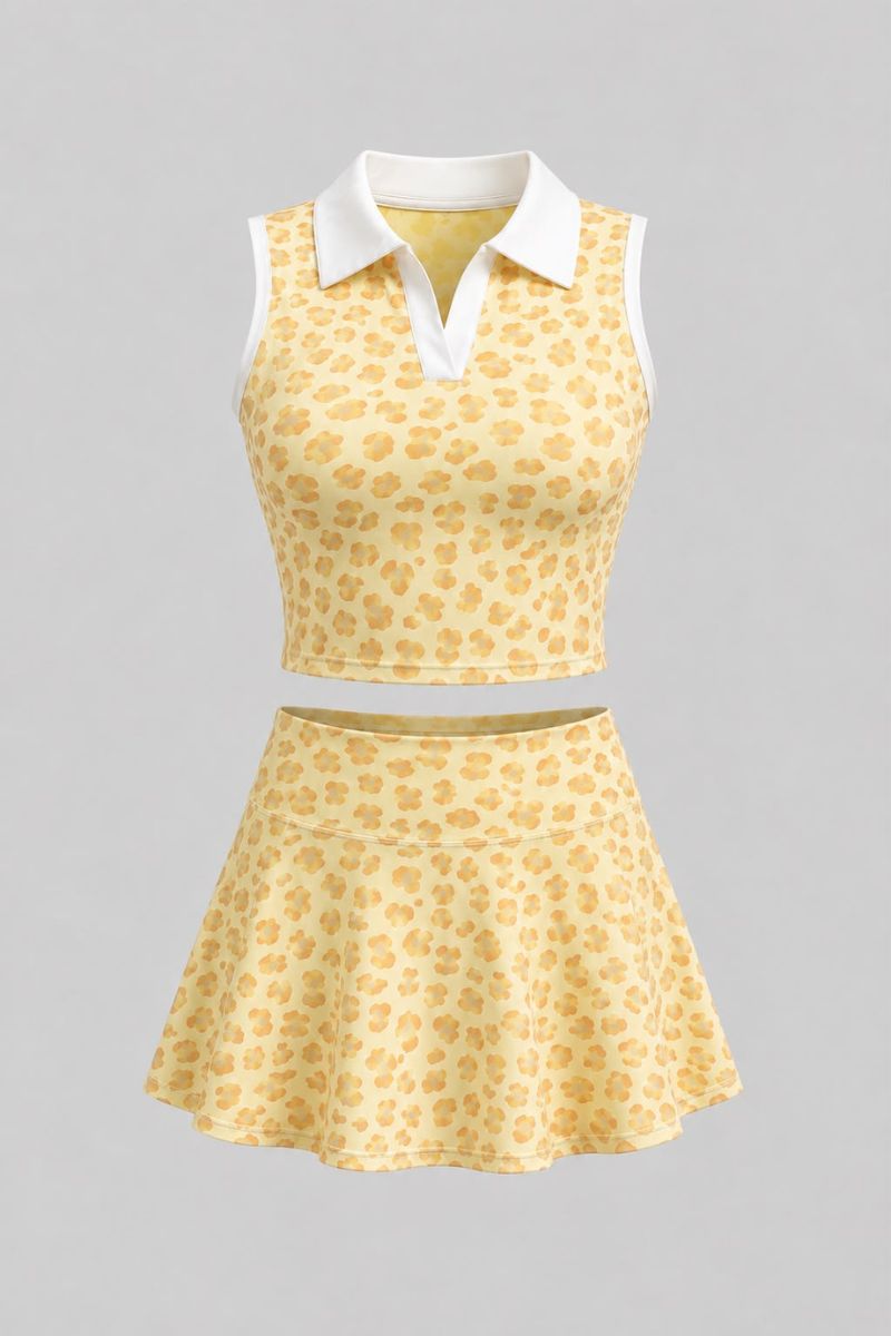 Conjunto Leopardo pádel