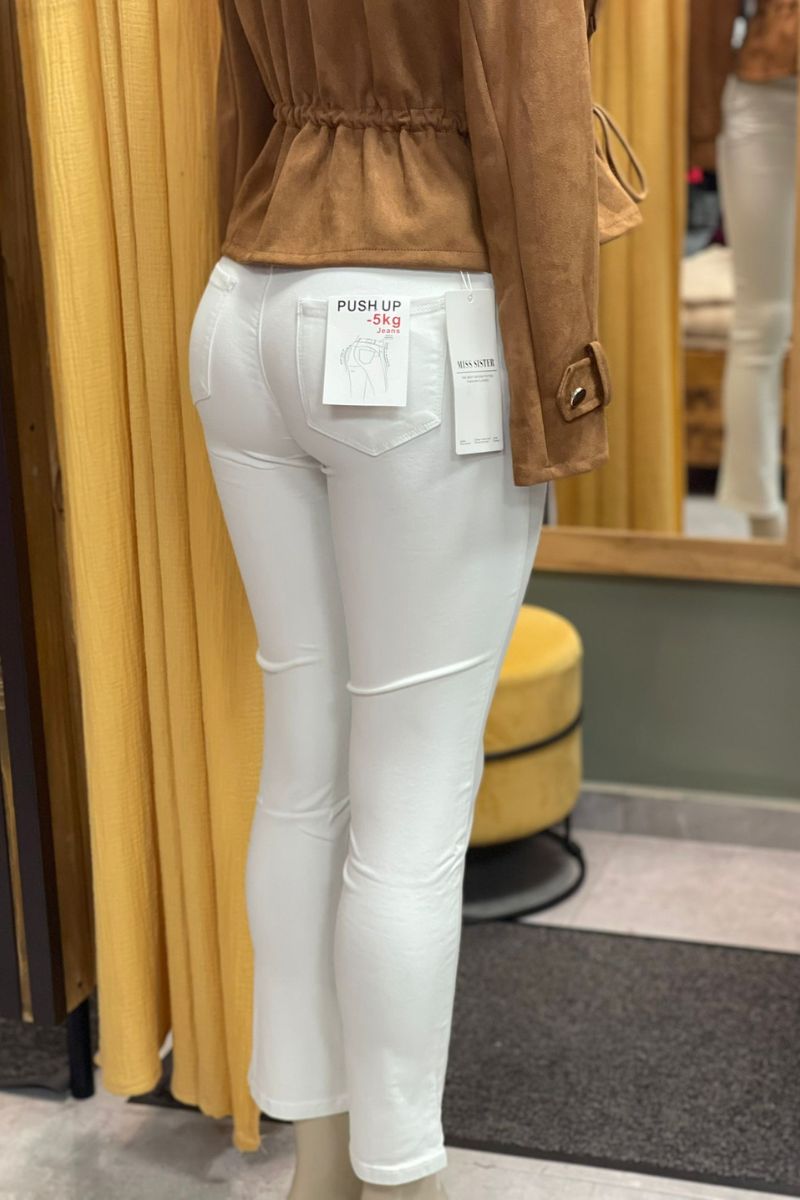 Pantalón Vaquero elástico push up