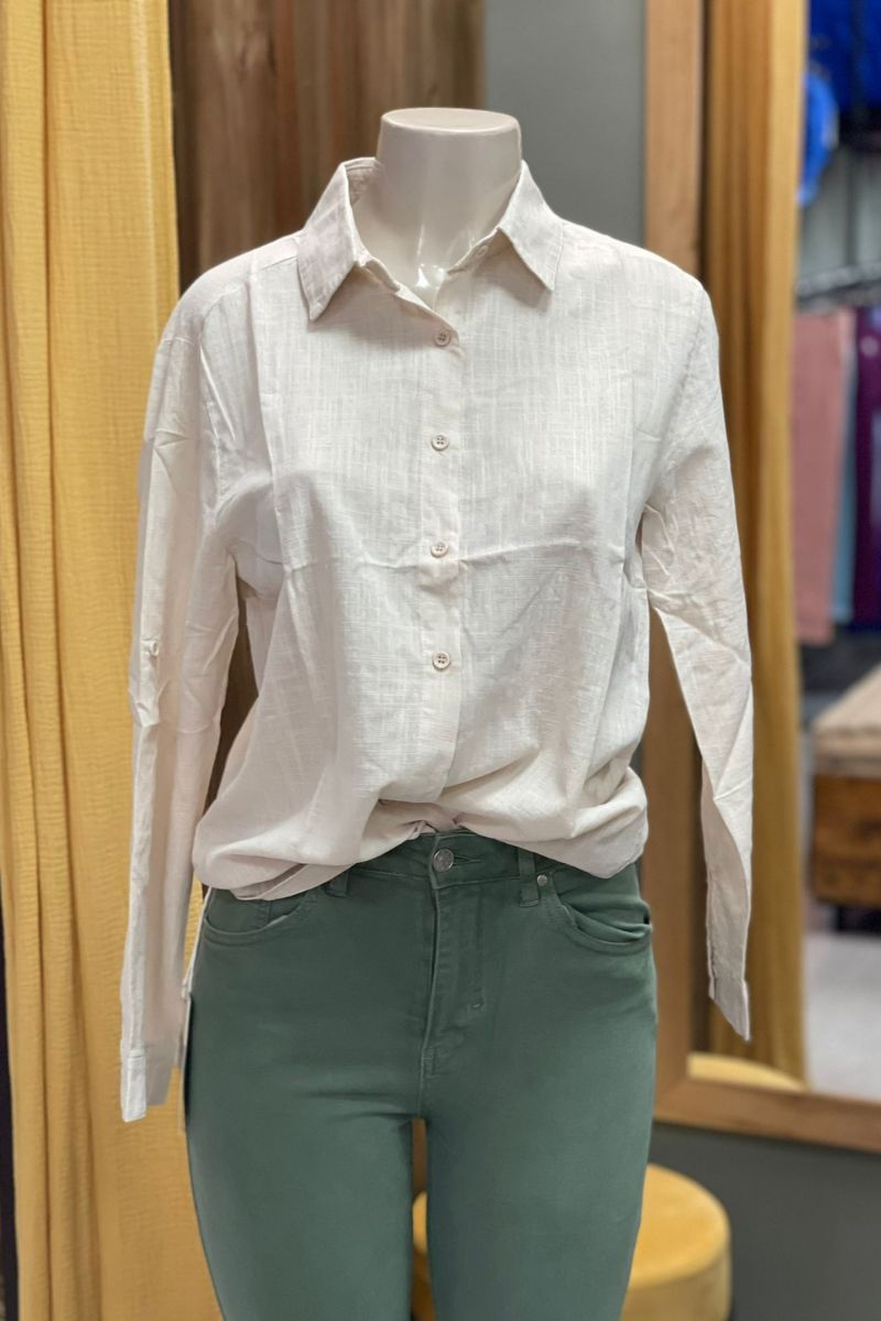 Camisa de lino