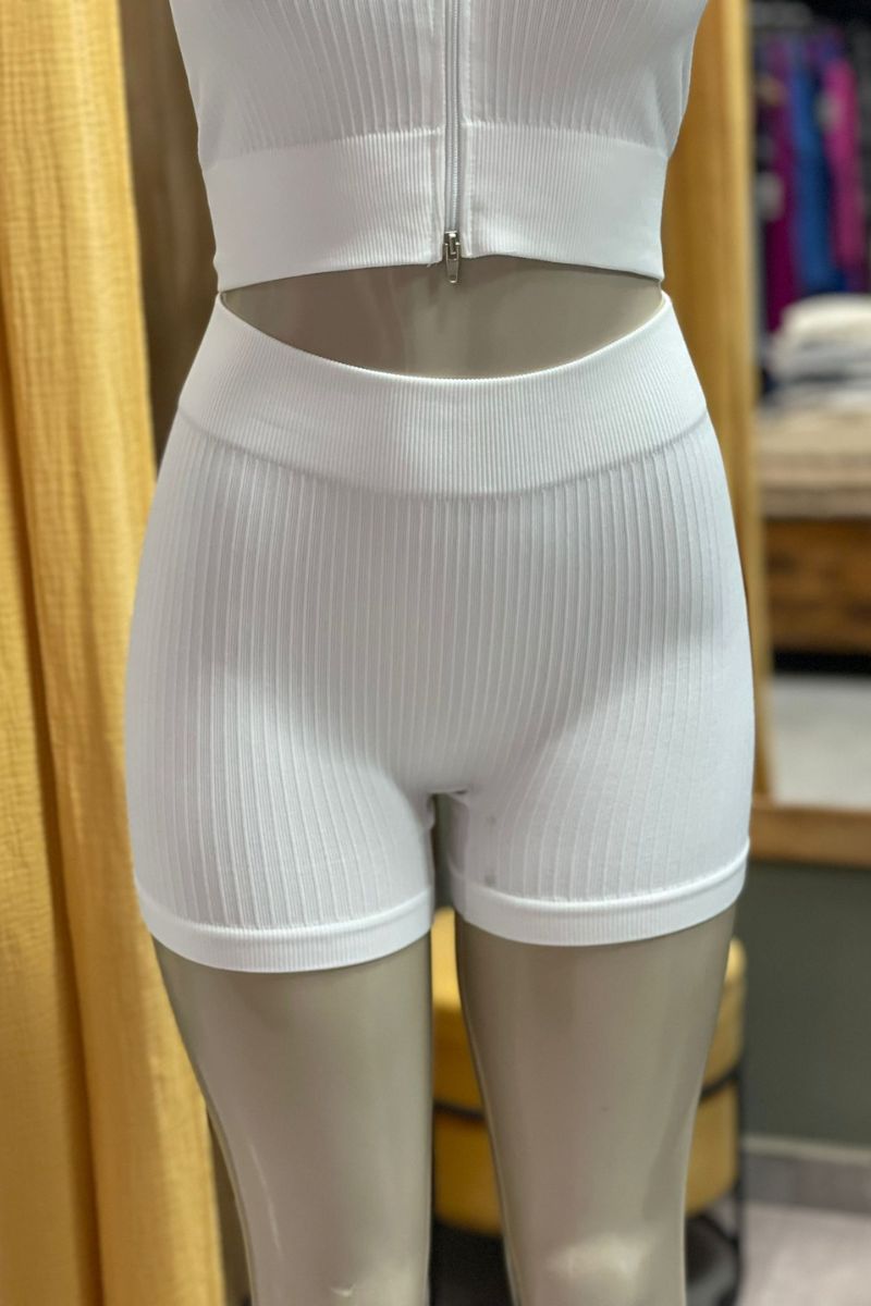 Short Canalé push up