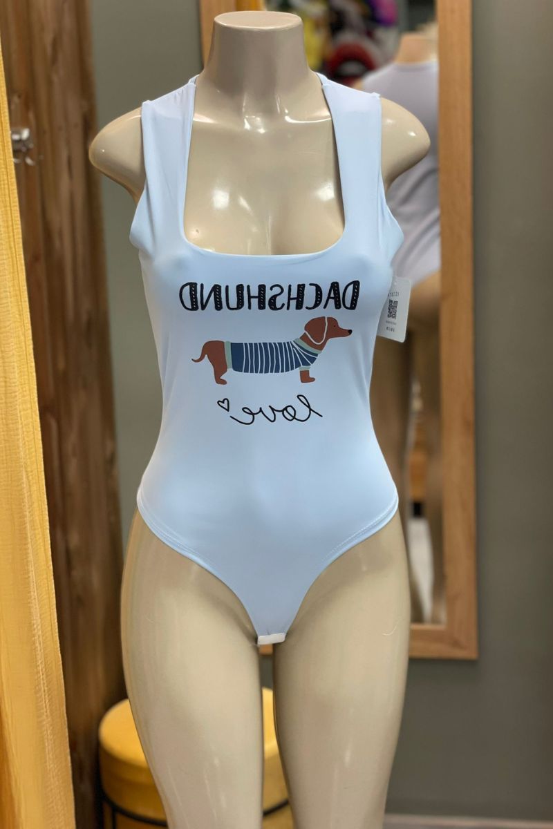Body perro lycra T.U