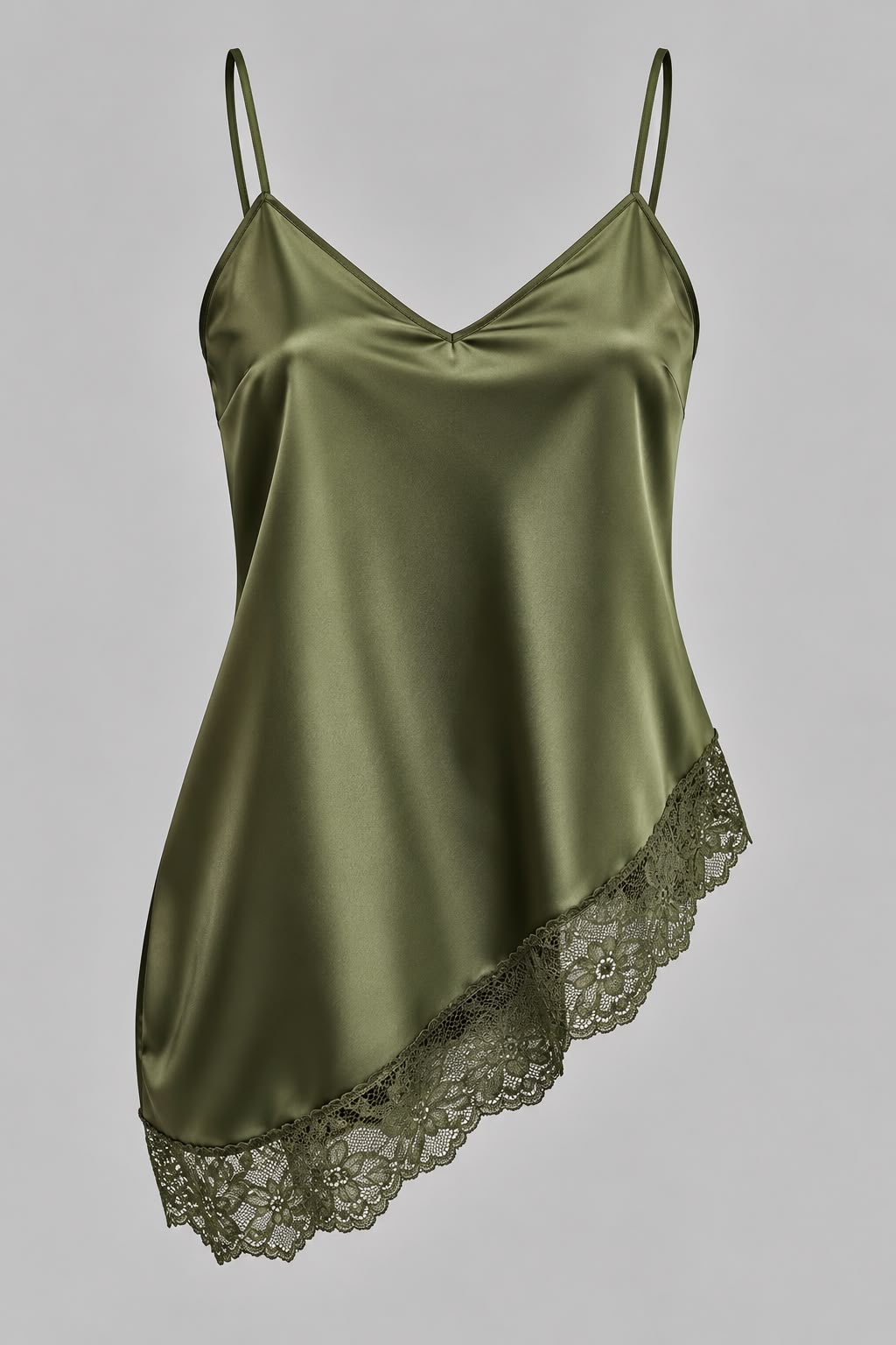 Top Satin Encaje