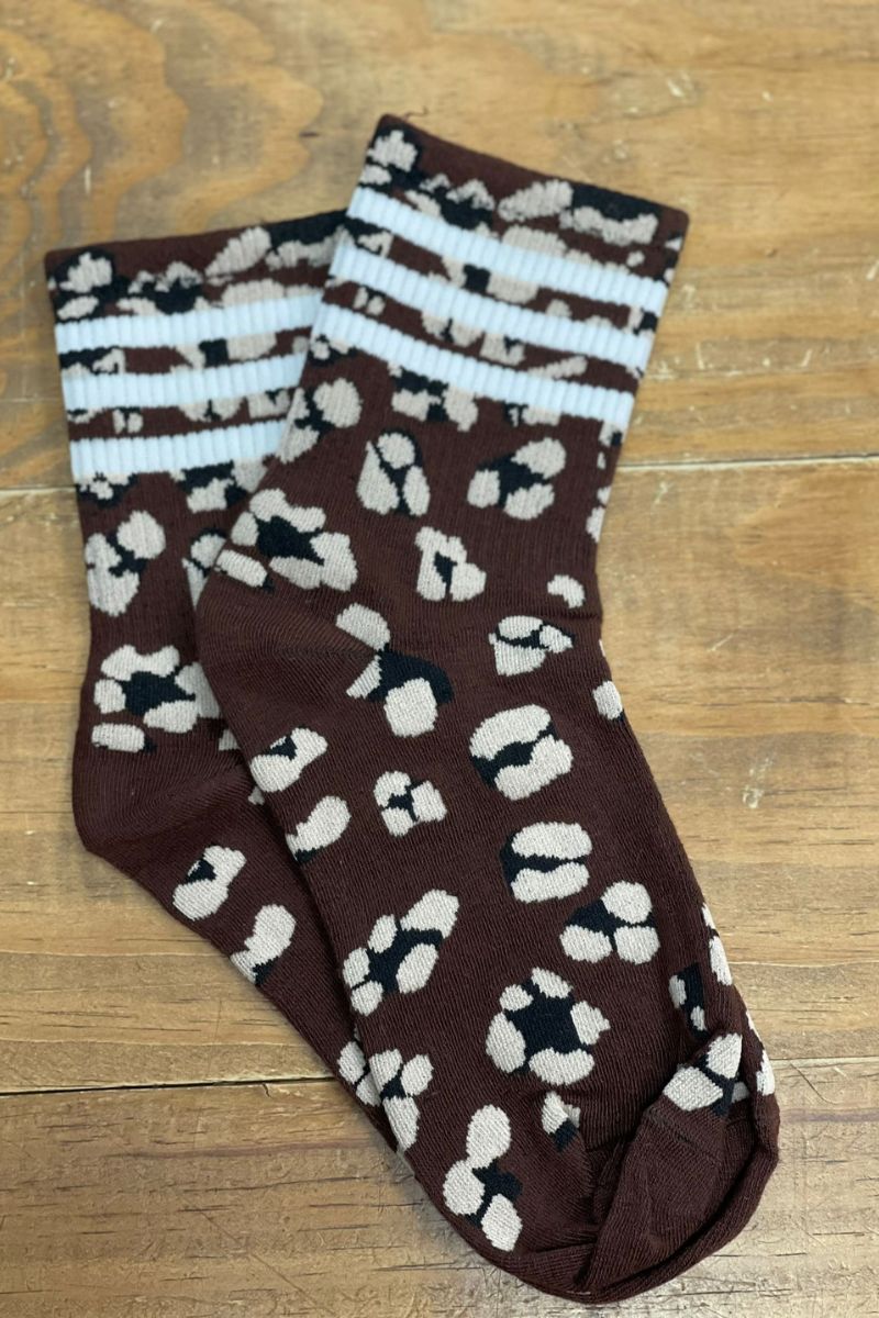 Calcetín Animal print