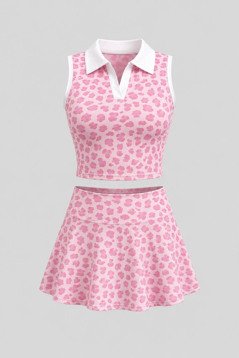 Conjunto Leopardo pádel