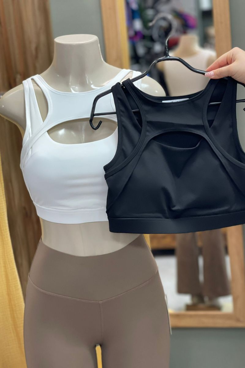 Top Abertura - lycra