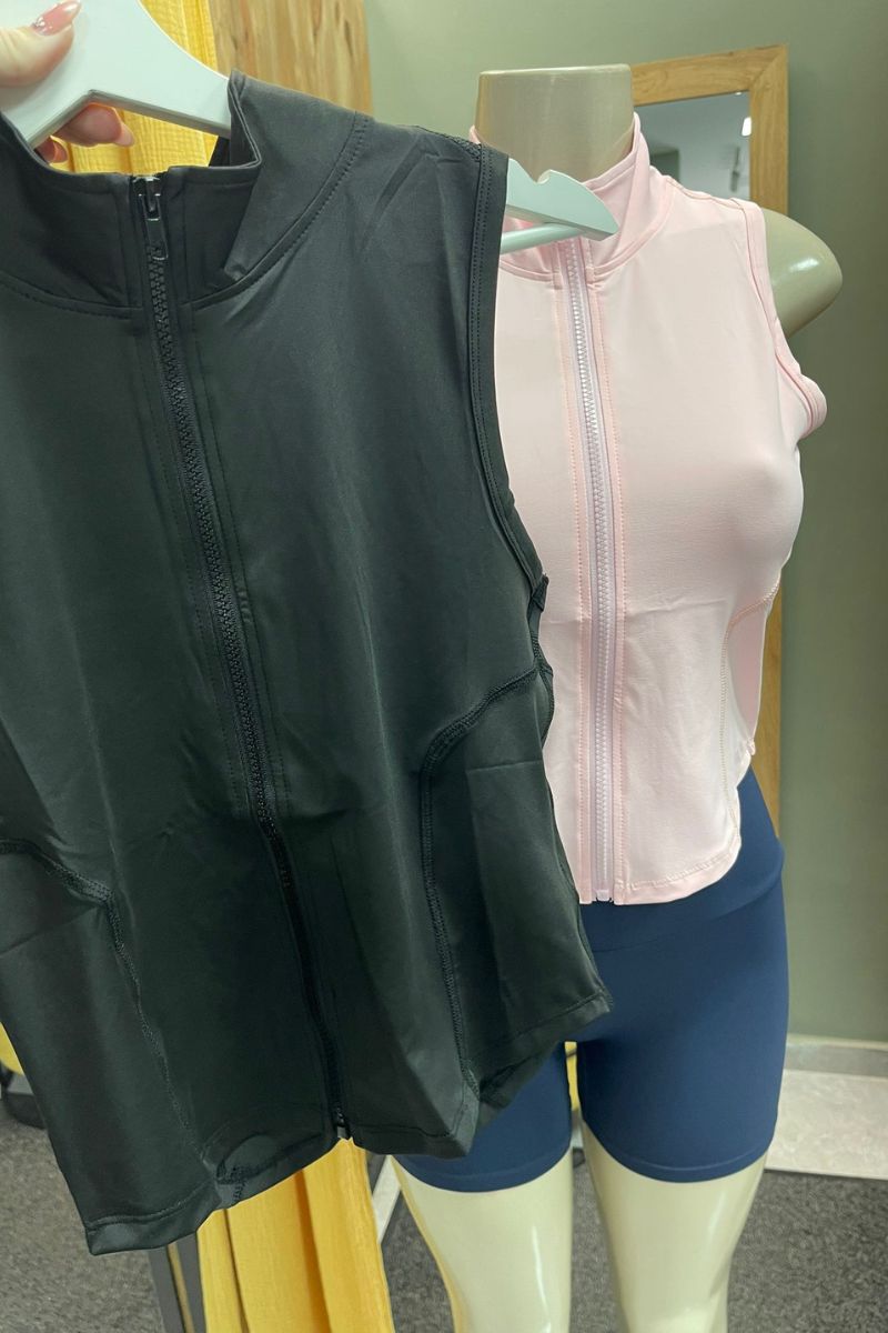 Chaqueta lycra sin manga