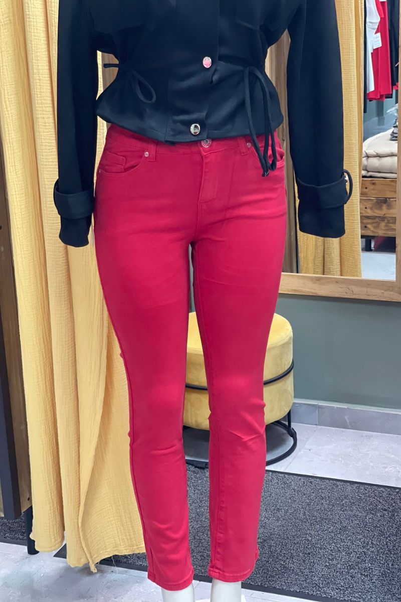 Pantalón Vaquero elástico push up