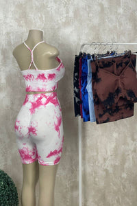 Conjunto Tie dye push up