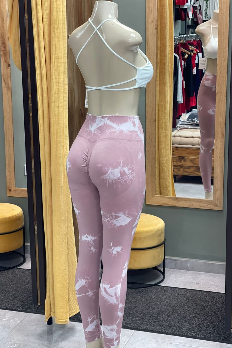 Leggins tie dye push up