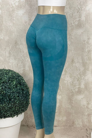 Image of Leggins push up - efecto vaquero o desgastado