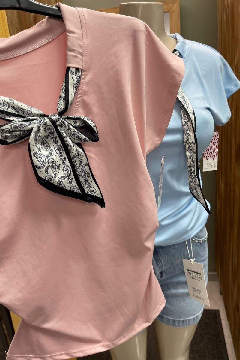 Camisa lycra foulard