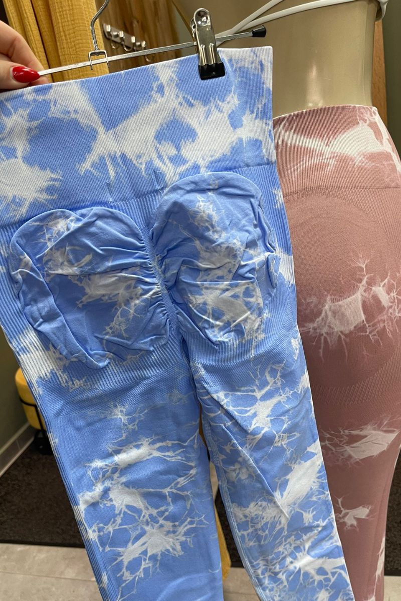 Leggins tie dye push up