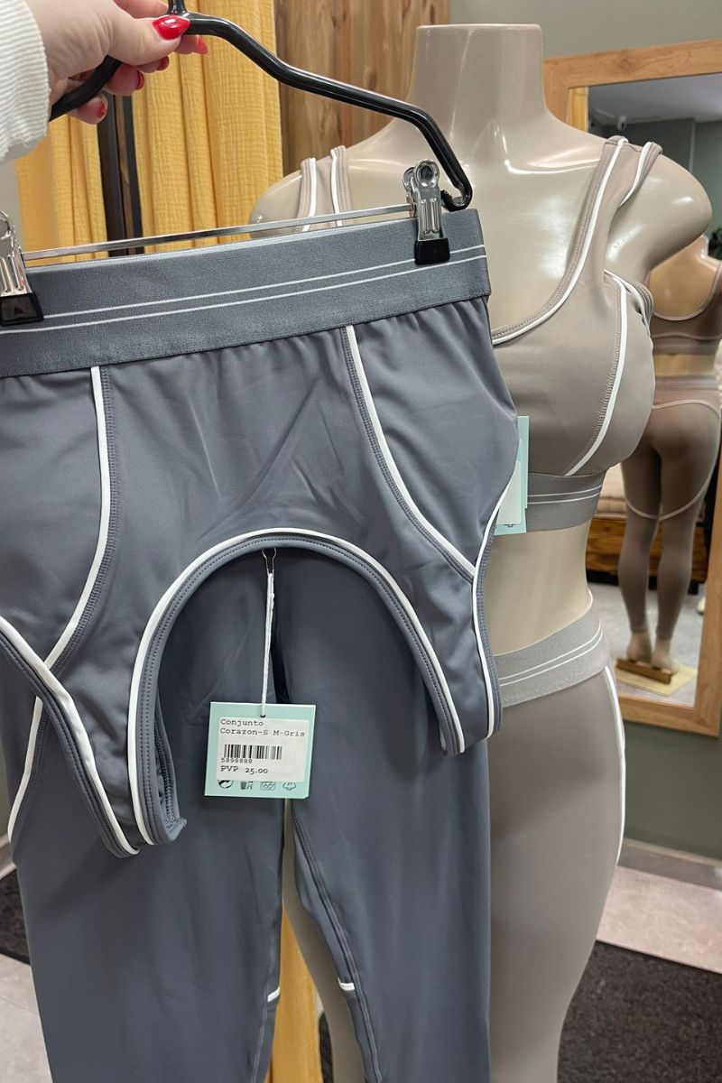 Conjunto Corazón - Lycra sin push up