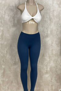 Leggins Capri con pico a V push up