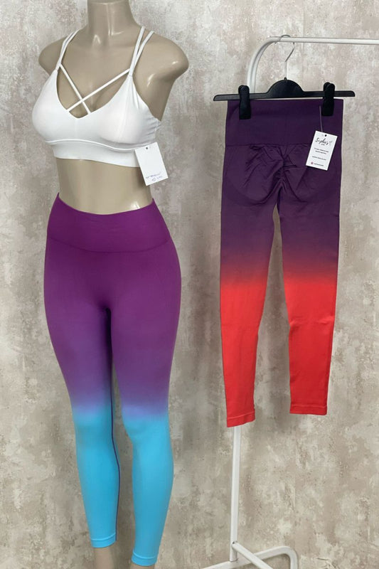 Leggins difuminado push up