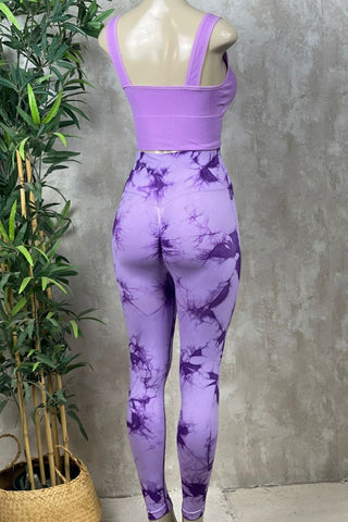 Image of Leggins Tie Dye push Up