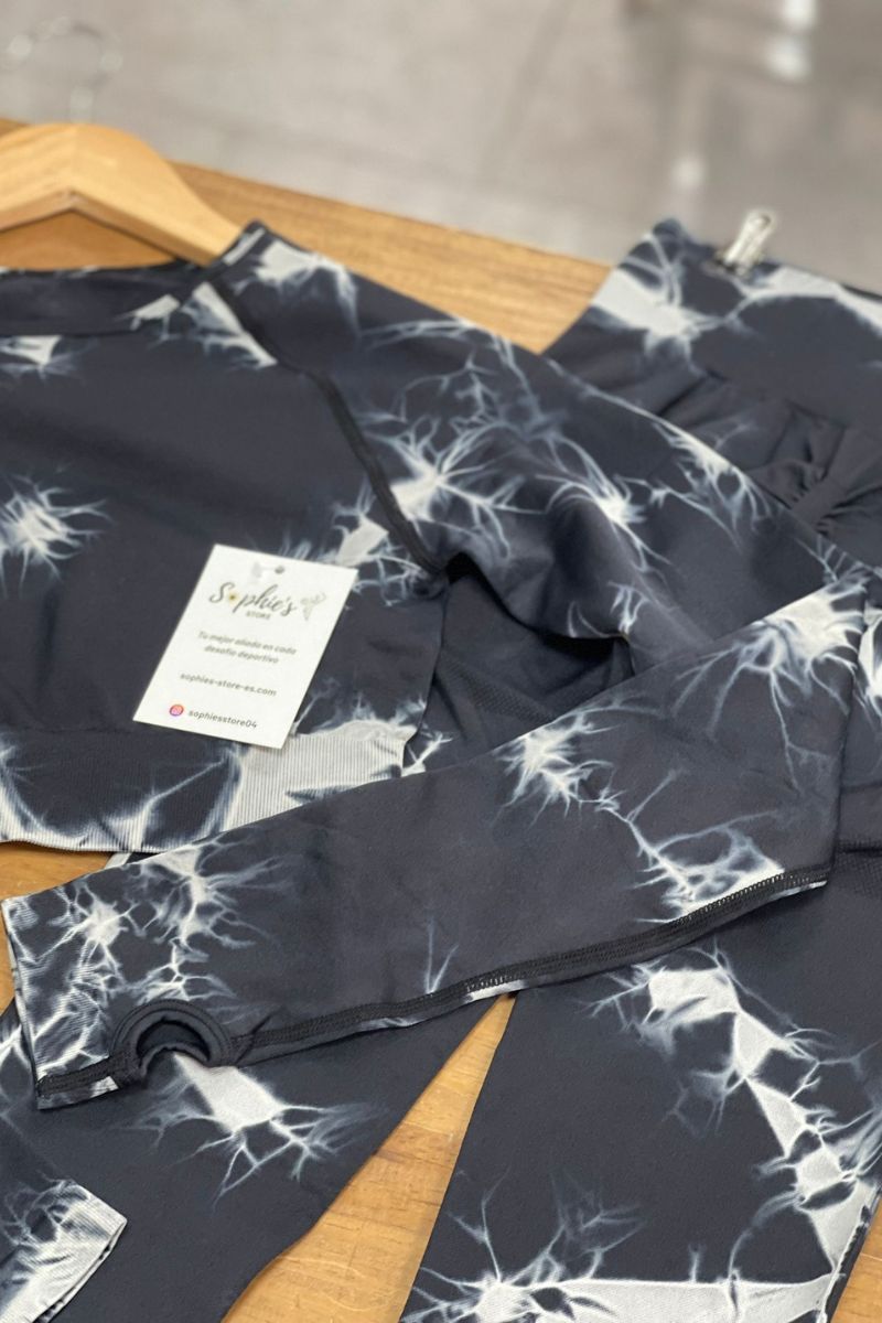 Conjunto tie dye push up