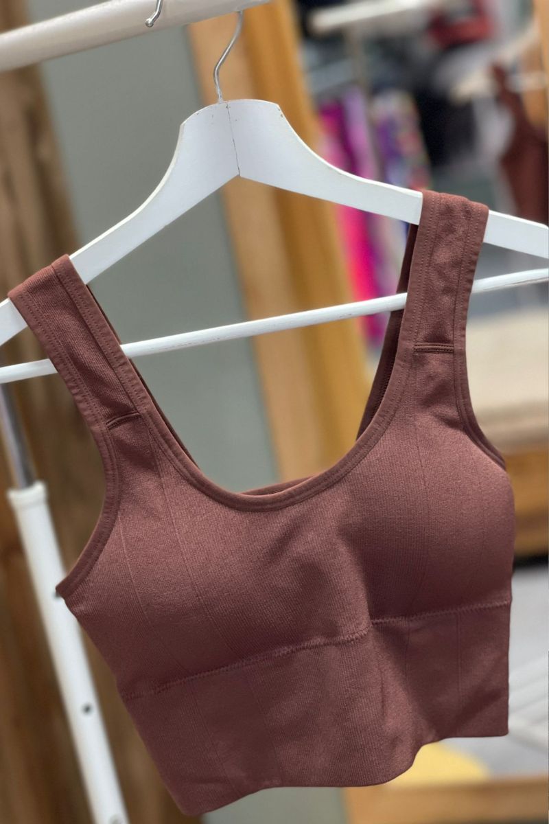 Top con relleno extraíble