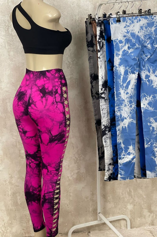 Leggins Tie dye agüero push up