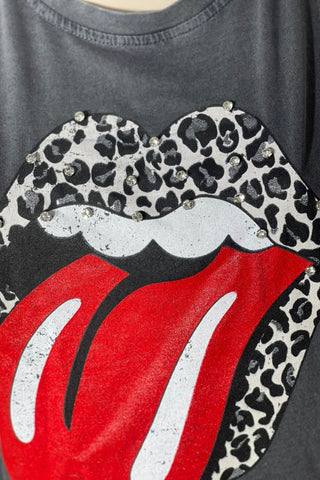 Image of Camiseta "The Rolling Stones" con piedras