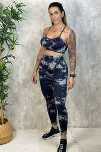 Conjunto Tie Dye push up - con relleno extraible -