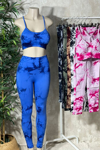 Image of Conjunto Tie Dye push up - con relleno extraible -