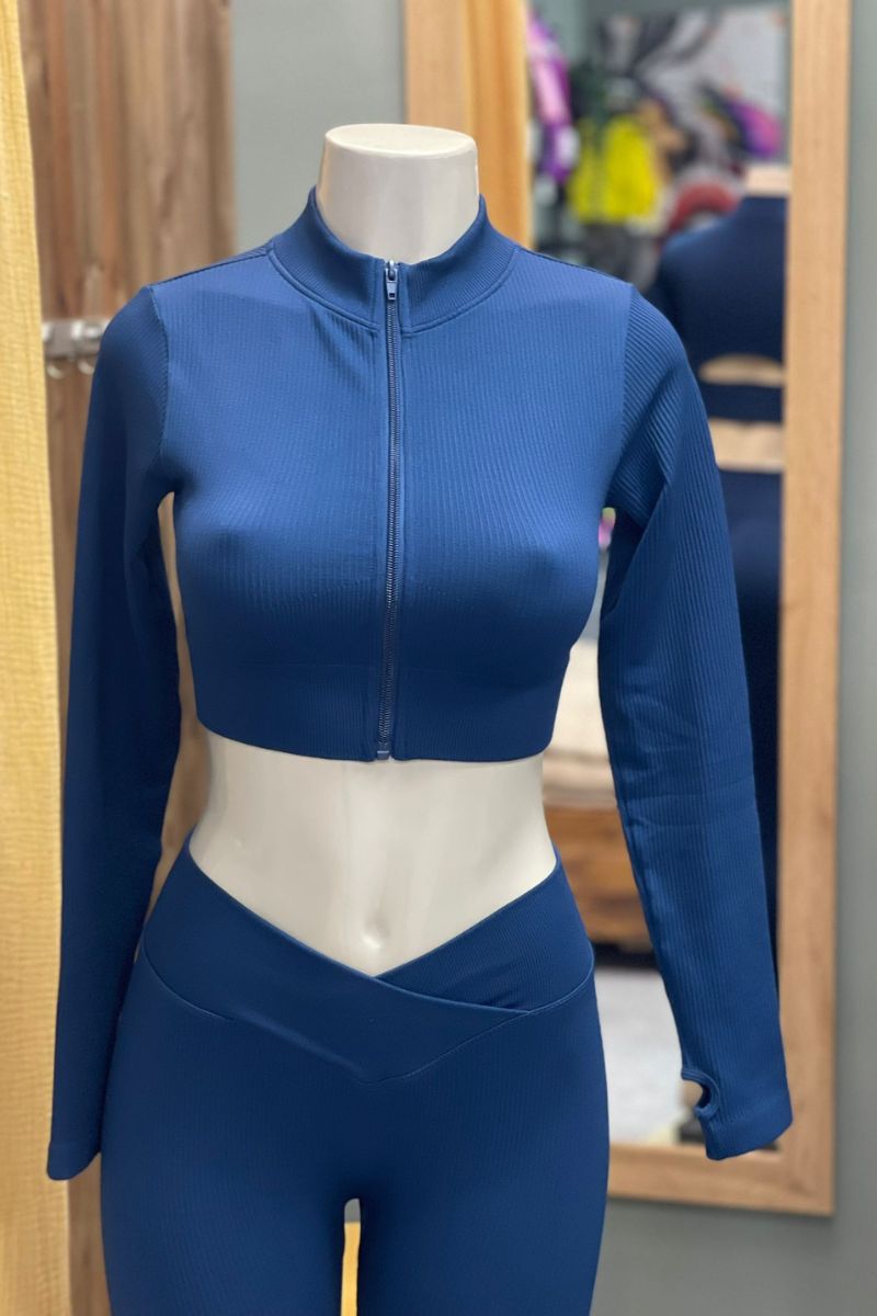 Conjunto canalé push up