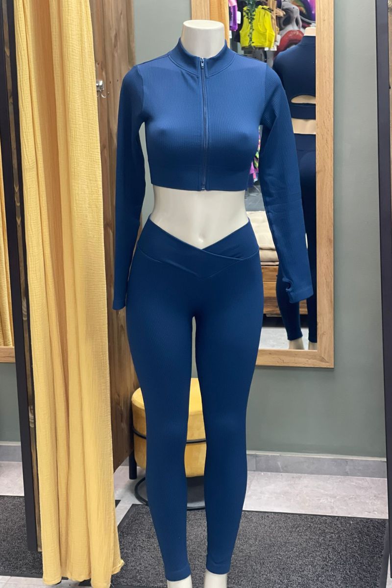 Conjunto canalé push up