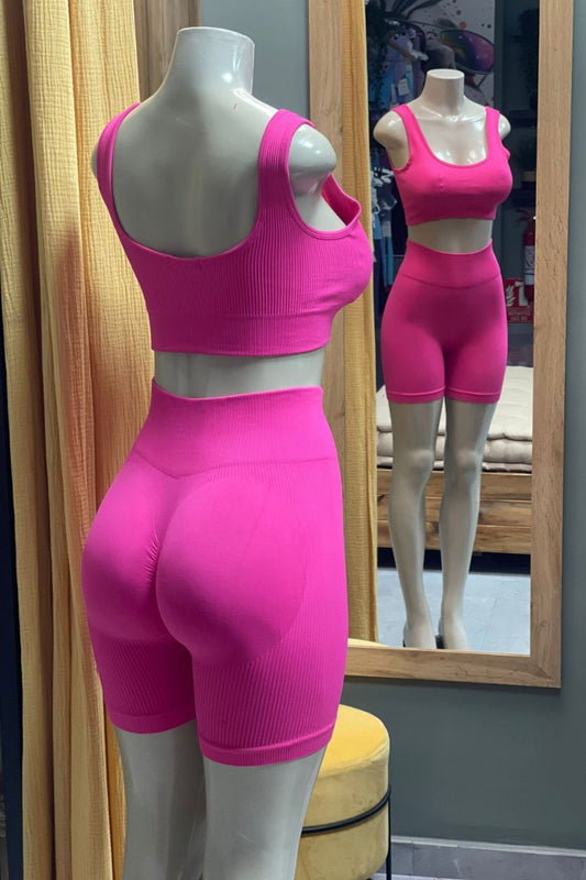 Conjunto canalé push up