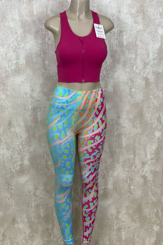 Image of Leggins colours push up