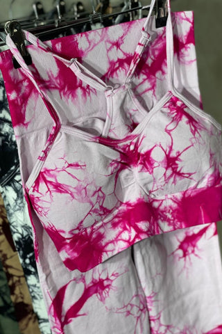 Image of Conjunto Tie Dye push up - con relleno extraible -