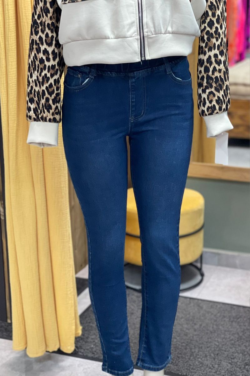 Vaquero Curvy push up elastico