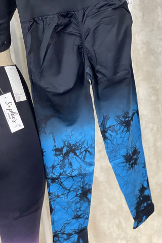 Image of Leggins difuminado Tie Dye push up