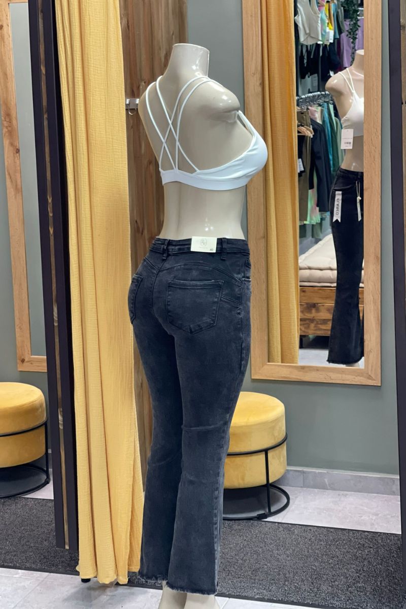 Vaquero desgastado push up - FLAY