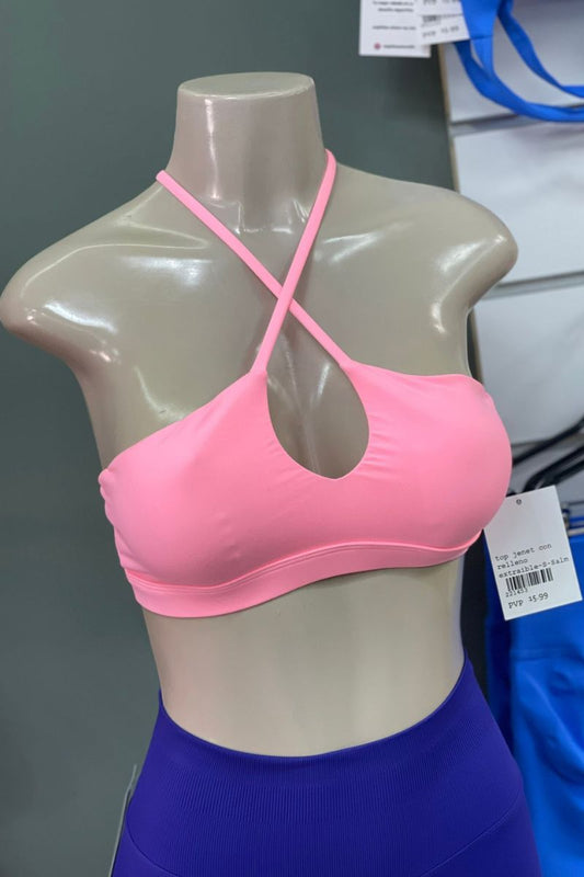 Top Jenet con relleno extraíble