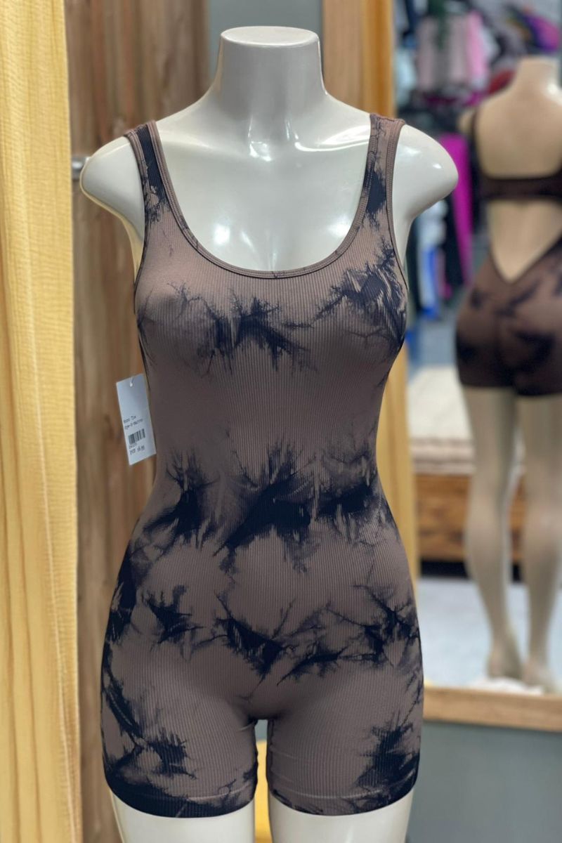 Mono Tie dye push up