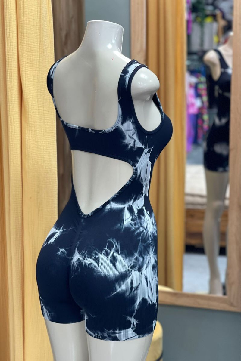 Mono Tie dye push up