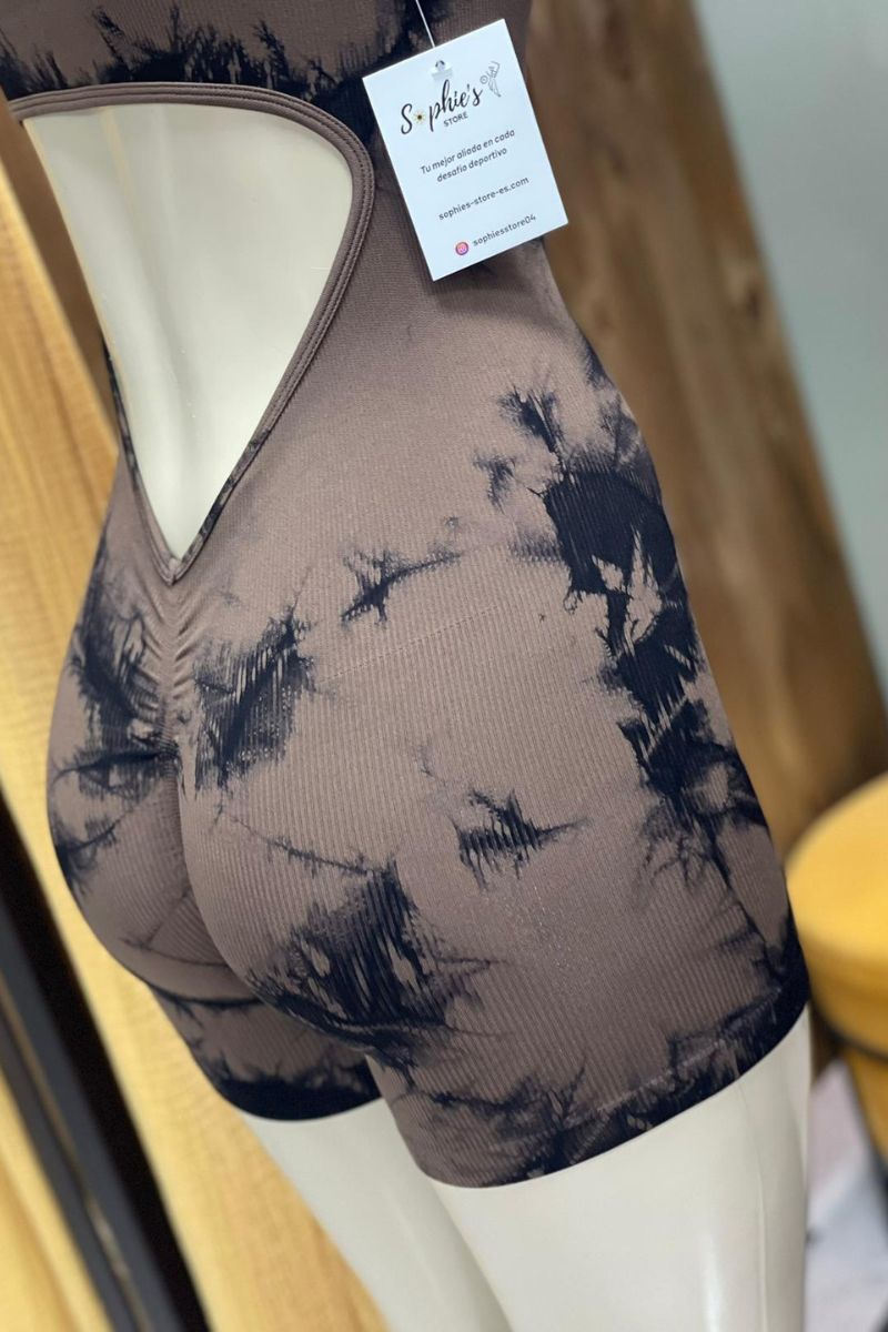 Mono Tie dye push up