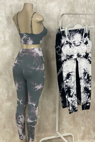 Image of Conjunto tie dye push up