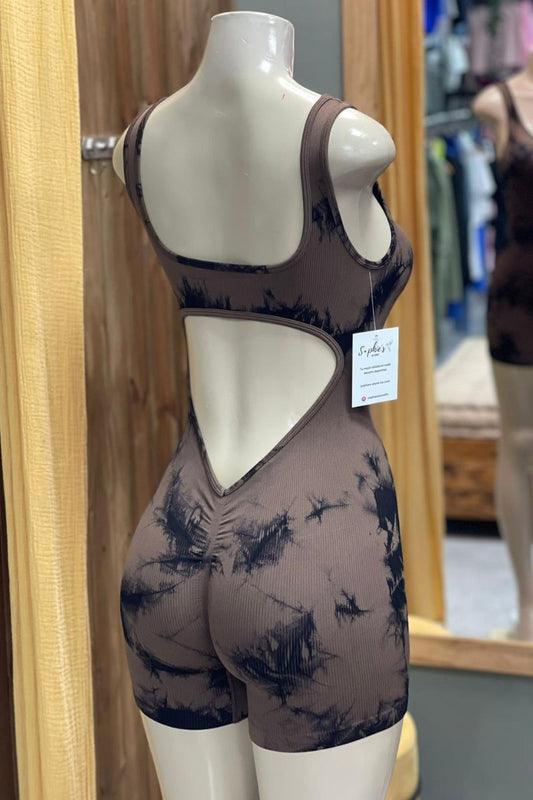 Mono Tie dye push up