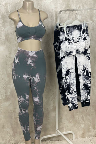 Image of Conjunto tie dye push up