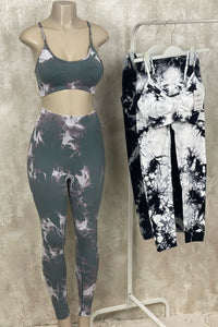 Conjunto tie dye push up