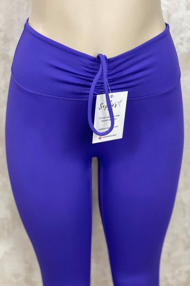 Leggins push-up con fruncido reductor