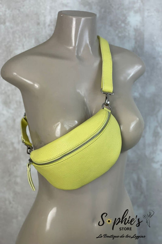 Riñonera pequeña en piel