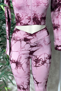 Conjunto Tie dye cremallera - reductor y push up