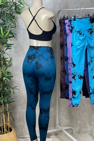 Image of Leggins Tie Dye push Up